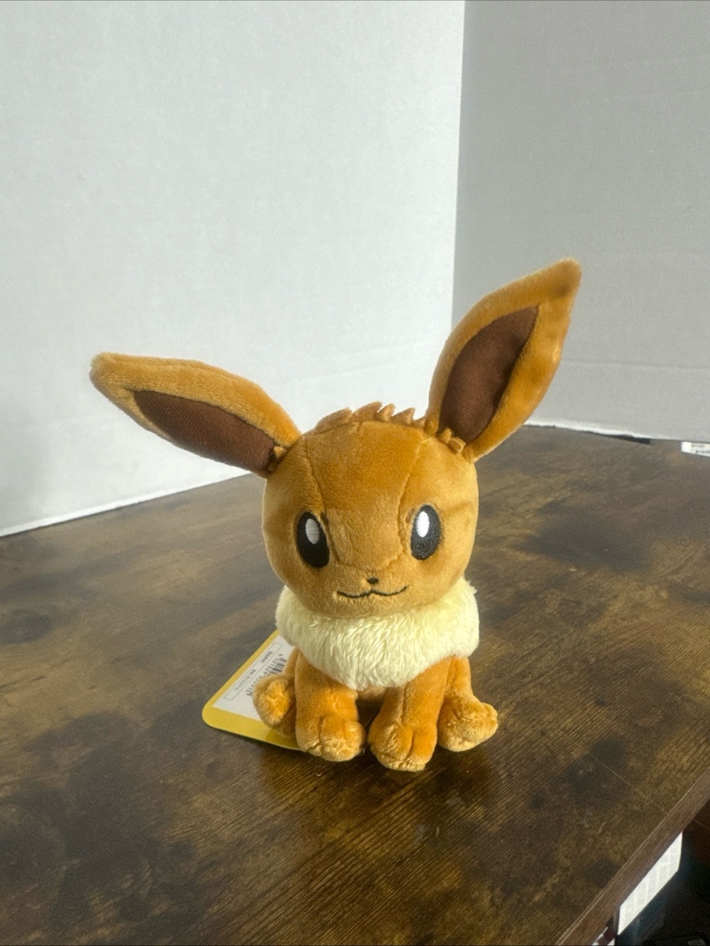 Pokemon Center Original Fit Plush Doll Sitting Cuties Eevee Japan NEW